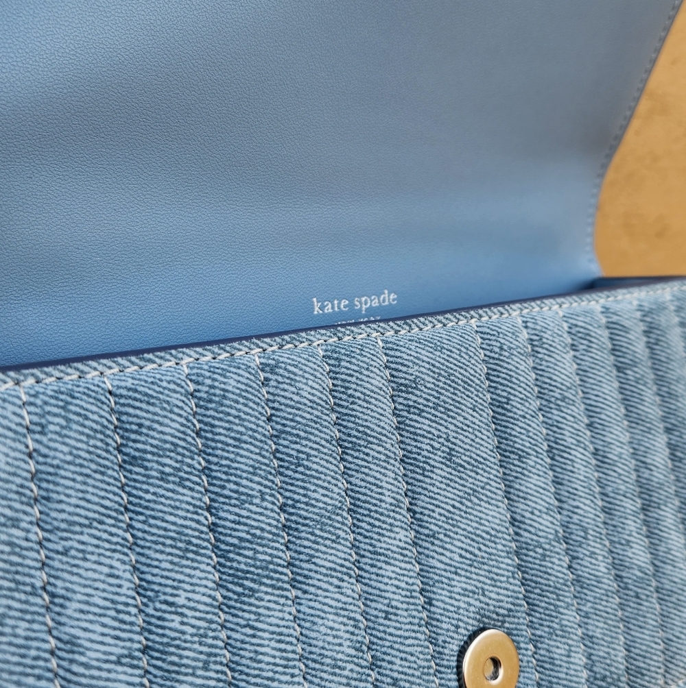 Kate Spade Denim Crossbody/Shoulder Bag - Picture 11 of 15